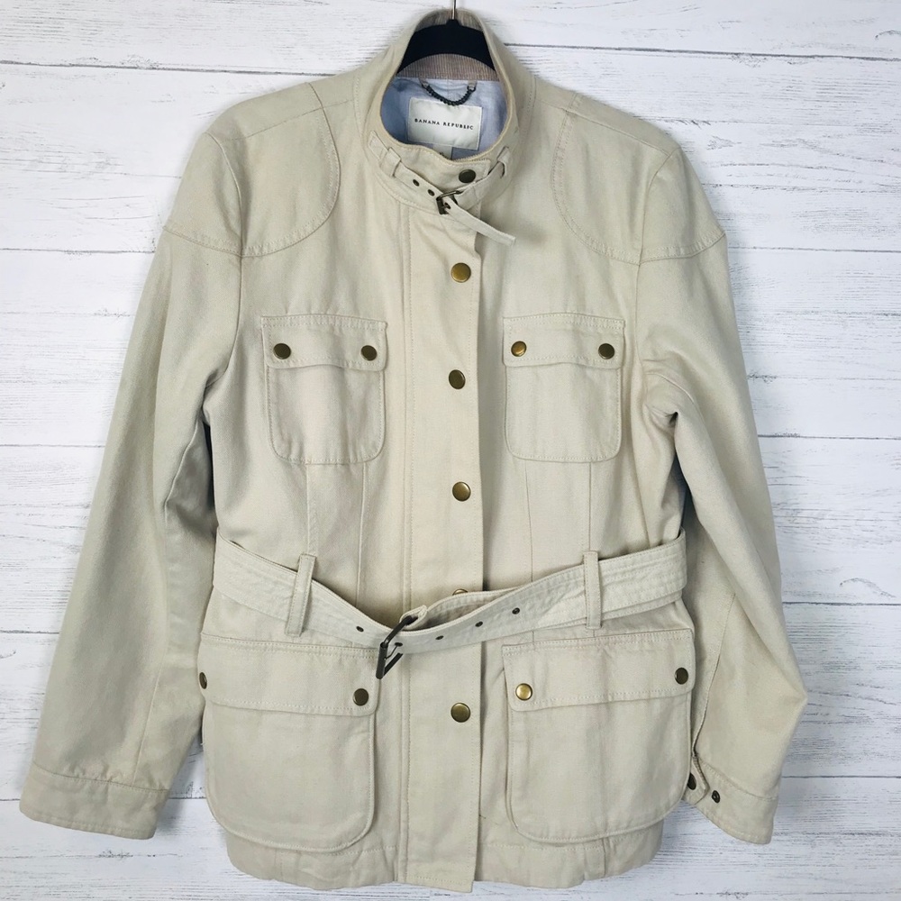 Banana Republic Belted Utility Jacket
